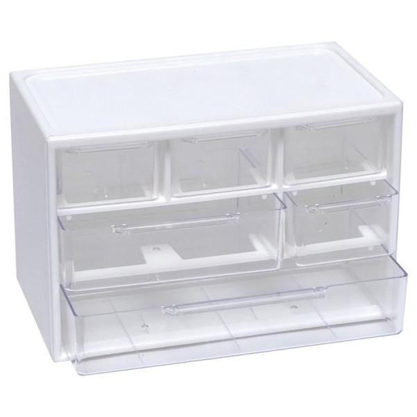 Органайзер настільний WXS-4 на 6 відділень (WXS-4(White))