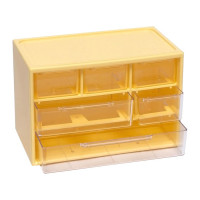 Органайзер настольный WXS-4 на 6 отделений Yellow(WXS-4(Yellow))