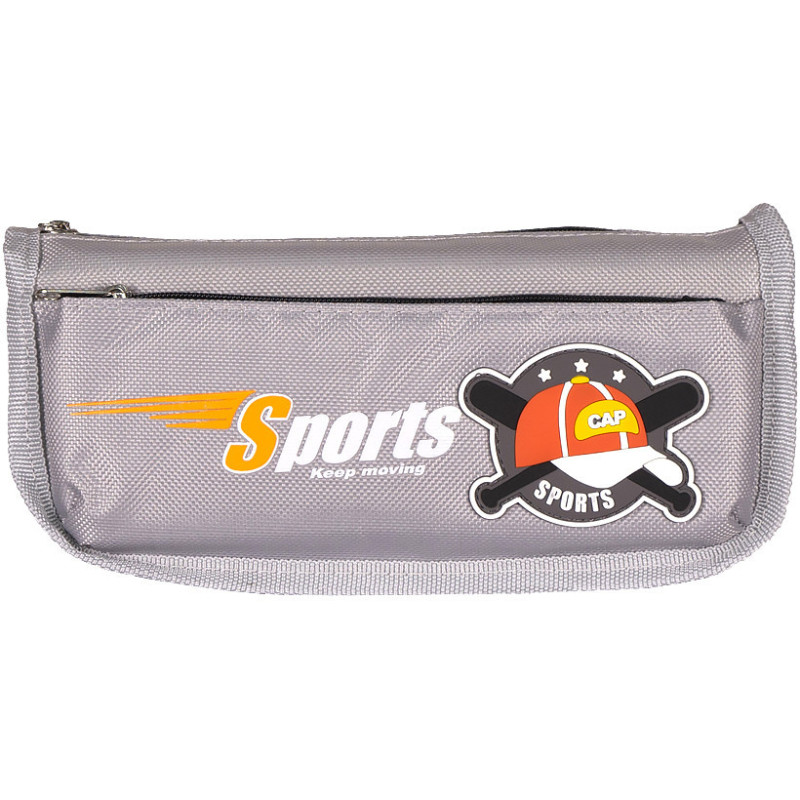 Дитячий пенал-косметичка 68020 "Sport CAP" 21,0х9,0х6,0см на блискавці