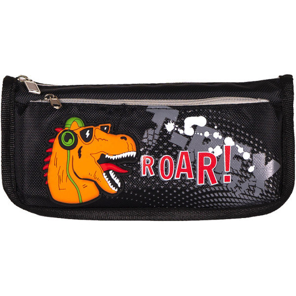 Пенал-косметичка 68042 "Roar" 21х9х6 см на блискавці