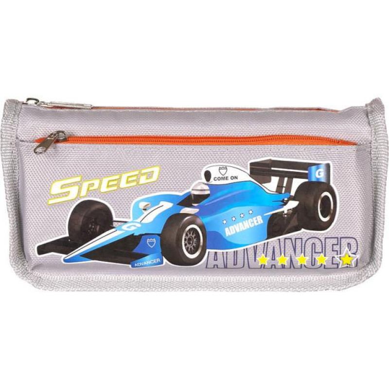 Дитячий пенал-косметичка 68043 "Speed" 21х9х6 см на блискавці