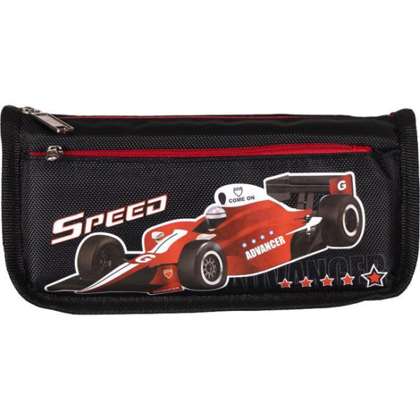 Дитячий пенал-косметичка 68043 "Speed" 21х9х6 см на блискавці