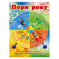 Демонстраційний матеріал "Плакат Пори року" 13107129 (13107129)