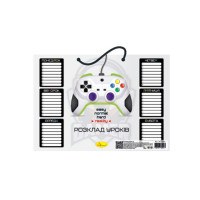 Ламінований розклад уроків "Play-Reality" АП-0801-12  А4 (АП-0801-12)