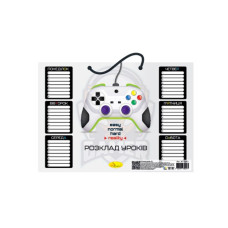 Ламінований розклад уроків "Play-Reality" АП-0801-12  А4 (АП-0801-12)