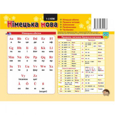 Картонка-подсказка Немецкий Язык 1 класс 109265(109265)