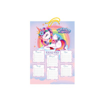 Ламінований розклад уроків РУ-Л-А4 формат А4 (РУ-Л-А4-3)