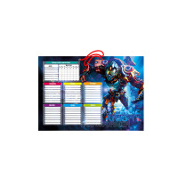 Ламінований розклад уроків РУ-Л-А4 формат А4 (РУ-Л-А4-4)