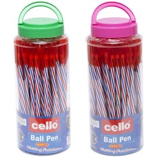 Ручка олійна двостороння Cello CL-201 синя/червона 1 штука