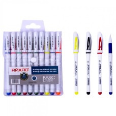 Набір ручок гелевих 801A-10 Original 10 кольорів