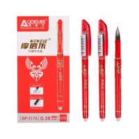 Ручка "пише-стирає" червона COLOR-IT 3176(Red) упаковка 12 шт