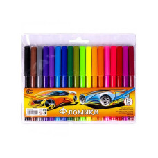Детские Фломастеры "Фломики" CR550-18-2, 18 штук(CR550-18-2)