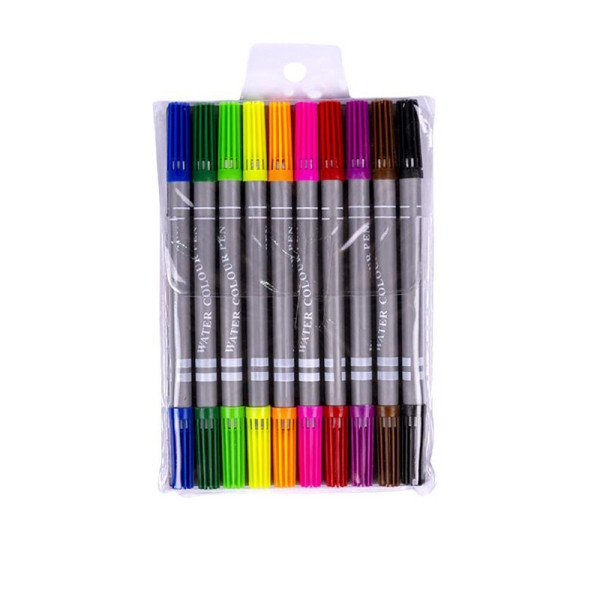 Дитячі Фломастери "Двосторонній" COLOR-IT 108-10F 10 кольорів (108-10F)