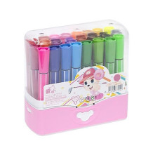 Дитячий набір фломастерів 1771-36(Pink) 36 кольорів (1771-36(Pink))