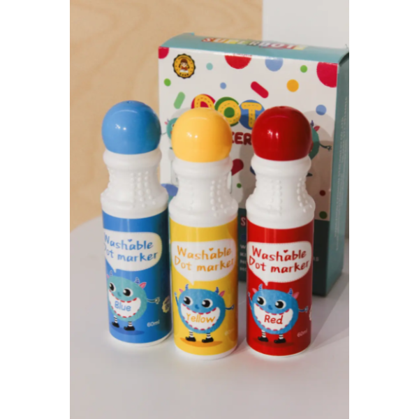 Детские точечные маркеры 35506, 3 цвета по 60 мл(35506M)