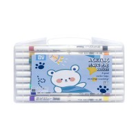 Маркер акриловый 36 цветов BV-892-36 в пластиковом боксе