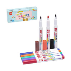 Набор цветных маркеров 8 цветов BV-188-8 для гладких поверхностей(BV-188-8)