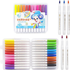 Детские Фломастеры "Water color pen" 228-24(Blue) 24 цвета(228-24(Blue))