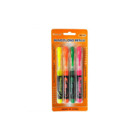 Текстовиділювачі 4 кольори 866-4 ширина лінії 1-4 мм (866-4)