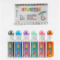 Детские точечные маркеры 35510, 6 цветов по 60 мл(35510M)