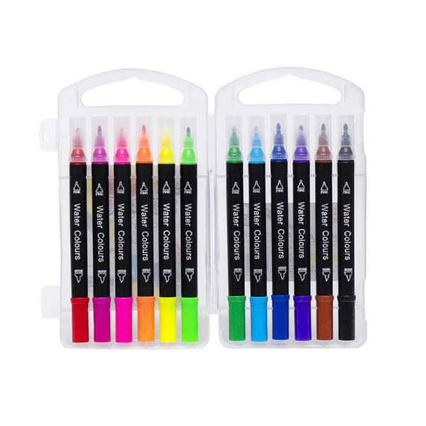 Дитячі Фломастери "Двосторонній" COLOR-IT 195-12 12 кольорів (195-12)