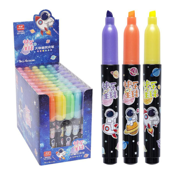 Набір фломастерів 6 кольорів "Космос" H609-6  (H609-6)