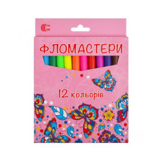 Дитячі Фломастери "Картон" 950-12 12 кольорів (950-12-2)
