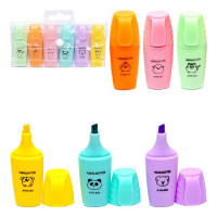 Набір текстовидільників Міні XYH502-6, 6 кольорів у сумочці (XYH502-6)