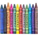 Воскові олівці 12 кольорів CRAYONS 2688A (2688A)