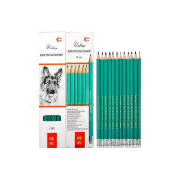 Олівець простий НВ № 2 "С" COLOR-IT CR655 в упаковці 12 шт (CR655)