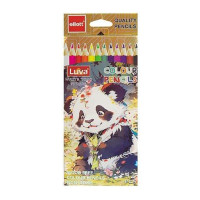 Набір кольорових олівців Luva Ellott CQ1004-12-2, 12 кольорів (CQ1004-12-2)