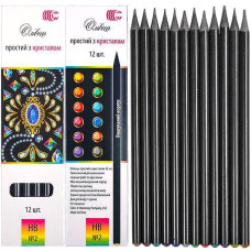 Набор простых карандашей "Brilliant" CR-155-12 (84255) в упаковке 12 штук(CR-155-12)