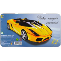 Карандаш 12 цветов CRМ555-12 Metal elastico "С" Машина(CRМ555-12(Cars))