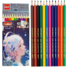 Олівці для малювання "Luva Ellott" CQ1003-12 (CQ1003-12)