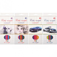 Дитячі олівці для малювання CR555-12, 12 кольорів (CR555-12)