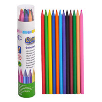 Карандаш 12 цветов CR-888T, эластичный в тубусе "С"(CR-888T)