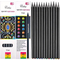 Набір простих олівців "Brilliant" CR-155-12 в упаковці 12 штук  (CR-155-12)