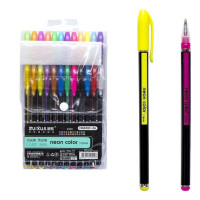 Набір гелевих ручок "Neon color" HG6107-24, 24 кольори (HG6107-24)