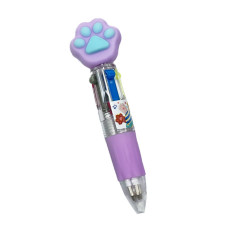 Дитяча кулькова міні ручка "Лапка" 881-2SP (881-2SP(Violet-Blue))