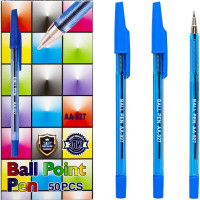 Набір кулькових ручок AA927-50 синя 50 штук  (AA927-50)