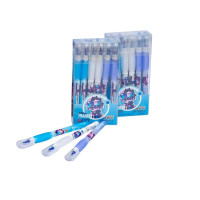 Ручка "пише-стирає" 34311 синя, упаковка 12 шт  (34311)