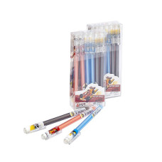 Ручка "пише-стирає" 34280 синя, упаковка 12 шт  (34280)