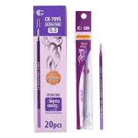 Стрижень "С" "пише-стирає" CR-709S упаковка 20 шт (CR-709S(Violet))