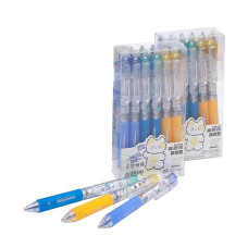 Ручка автоматична "пише-стирає" 33180 синя, упаковка 12 штук (33180)