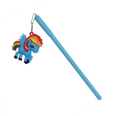 Ручка гелева "Лошадка" MD-138-2(Blue) синя  (MD-138-2(Blue))