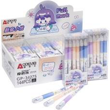 Ручка "Пише-Стирає" 34275 синя, в упаковці 12 штук  (34275)