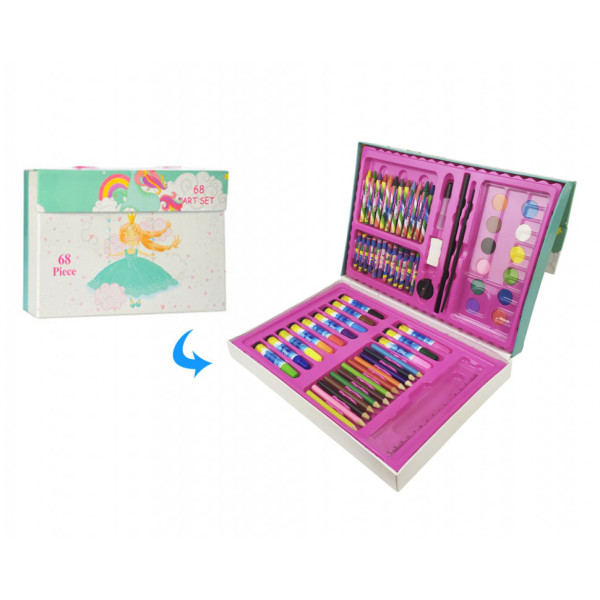 Дитячий набір для малювання MK 3226 у валізі
