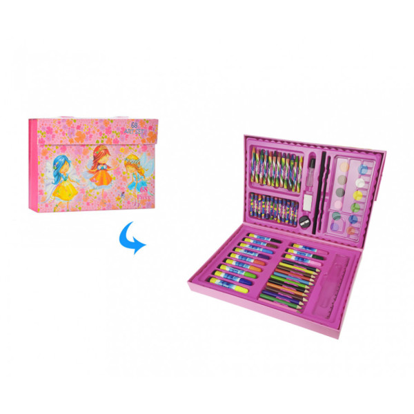 Дитячий набір для малювання MK 3226 у валізі