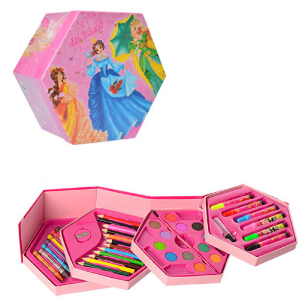 Детский набор для рисования MK 3223, 4 яруса