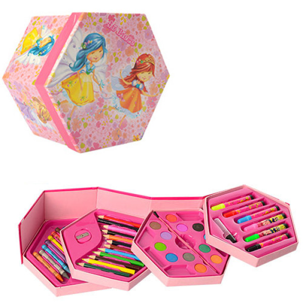 Дитячий набір для малювання MK 3223, 4 яруси